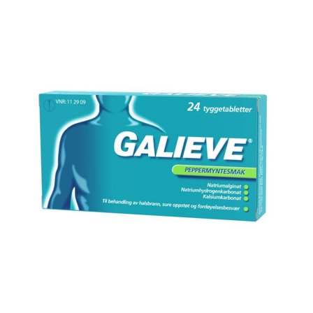 Galieve tyggetab peppermynte