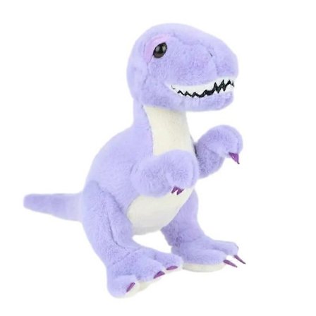 11.02in Tegneserie Dinosaur Plysj Leketøy, Søt Tyrannosaurus Rex Kosedyr Plysjdukke, Myke Leker For Barn Gutter Bursdag Feriegave Jul (FMY)