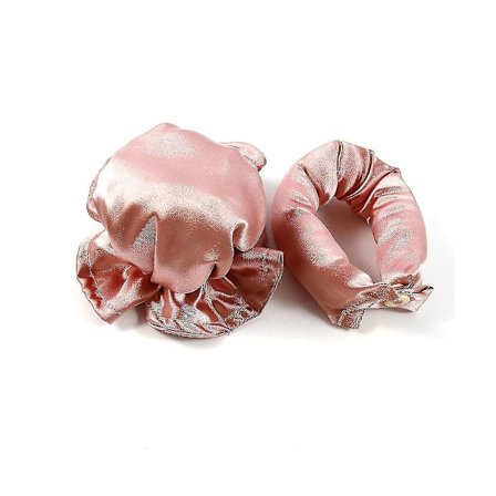 2 st Satin Värmelös Locktång För Långt Hår. Hår Lockar Locktång Huvudband Set Lotus Ro