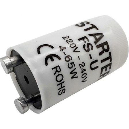 Starter for lysrør - 6 stk. T8/T12 lysrørstarter for forskjellige