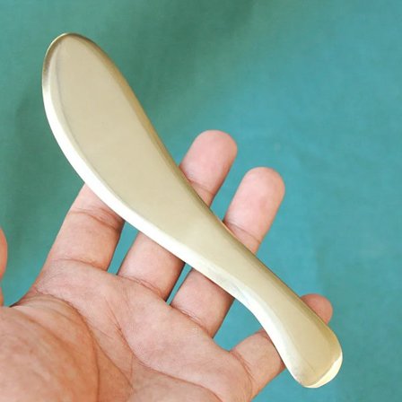 Copper Gua Sha Massage Tool Physical Therapy ToolsSoft Tissue Therapy Used for Back Legs Facial Arms Neck Shoulder