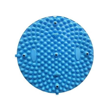 Fotmassasje Steinmatte, Fotrefleksologi Matte med Magnetisk Terapi Akupressur Disk, Avslapningsmassasje Matte Fotmassasjepute, Trykkpunktpute