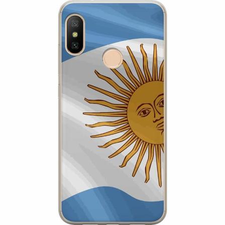 Xiaomi Redmi 6 Pro Genomskinligt Skal Argentina