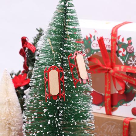 1:12 Dollhouse-minirekimalli Ski Board Xmas Tree Pendant Ch