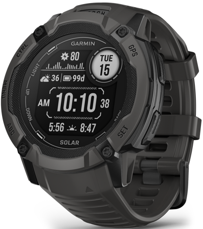 Garmin Instinct 2X Solar Graphite