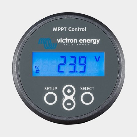 Control panel for solar charge controller Victron MPPT Control