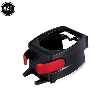 Auton puhelin- ja juomateline 2 in 1 ilmastointiaukkoon asennettava ulostulo tölkki vesipullo sisäänvientikoukku kiinnike ajoneuvon puhelimen 