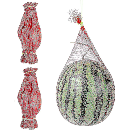 Vandmelon Net - 50 Pakke Hængende Vandmelon Net Tasker Melon Hængekøjer Vugger Til Vandmelon, Honningmelon, Agurker 35cm