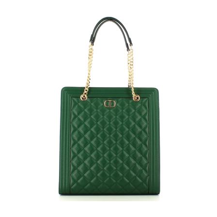 Twinset Shoulder Tass , Groen , Dames , Maat: ONE Size Schoudertassen