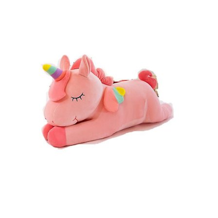 Enhjørning Plysj Leke Regnbue Ponni Dukke Barnas Klær Dukke Pute