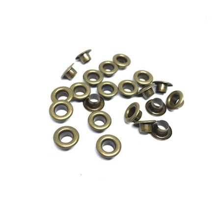 Hule Messing & Jern Nitter Øjne til DIY Reparationer Øjen Syning B