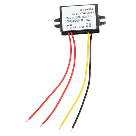 AC til DC Buck Converter 12V 24V til 5V Strømforsyningsmodul