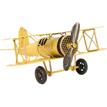 1 kpl Vintage-lentokonekoriste, Retro-lentokoneen malli, hieno