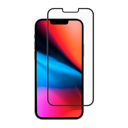 Screenor iPhone 14 Plus / 13 Pro Max Premium-skärmskydd, New Full Cover, svart