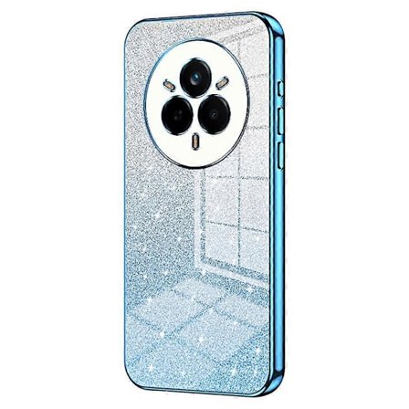 Elektropläterad Gradient Glitter TPU-telefonfodral för Realme 14 Pro 5G