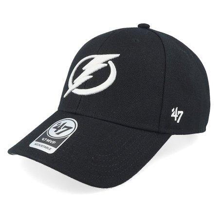 47 Brand - NHL Nero adjustable Cappellino - Tampa Bay Lightning NHL '47 Mvp Black Adjustable @ Hatstore