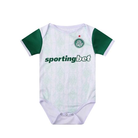 2022-2023 Unik Fotballdrakt til Småbarn Kort Ermet Jumpsuit 6-18 Måneder