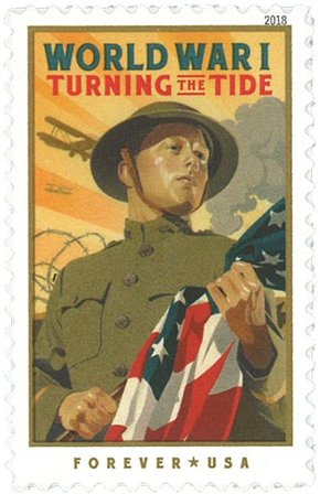 USA - Første verdenskrig 'Turning the Tide' - Postfrisk frimærke
