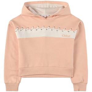 Kids - Chloé Pink Logo Hoodie 10 years - Jumpers and knitwear - 10 years - Pink - Mädchen