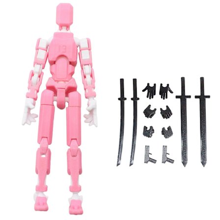 T13 Actionfigur, Titan 13 Actionfigur, Robot Actionfigur, 3D-trykt Action, 50 % tilbud