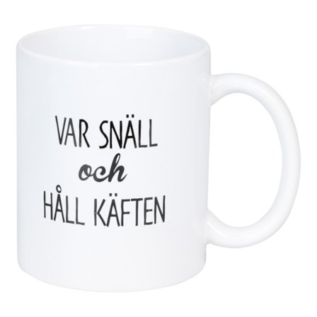 Mugg Håll Käften
