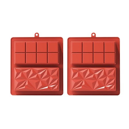 1/2/3 kpl Silikoni Suklaamuotti Syvä Dubai Paksu Patukka Täytettyihin Kakkuihin Uudelleenkäytettävä BPA-vapaa Monitoiminen Leivontatyökalu 2kpl 2pcs