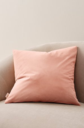 Jotex - Putetrekk 50x50 Cm Lys rosa - SAVANNAH - Kjøp Pynteputer & trekk hos Jotex