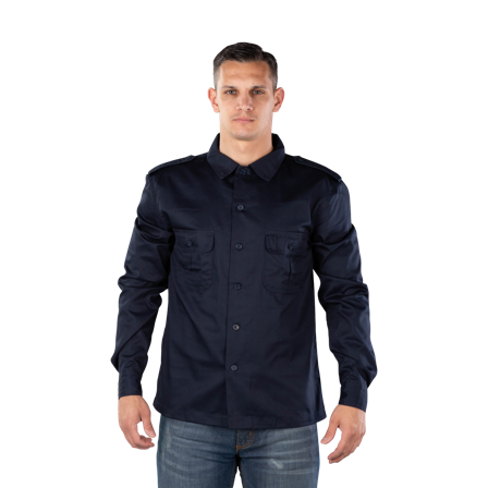 Camisa Brandit US 1/1 Azul Marino L