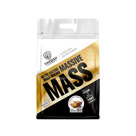 Swedish Supplements Massive Mass, 3,5 kg, Toffe & Chocolate - Gainer, Kosttillskott, Efter träning, Gainer