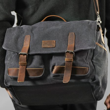 Sac Strom XL gris et havane pour appareil photo pour hommes - Sacs bandoulière