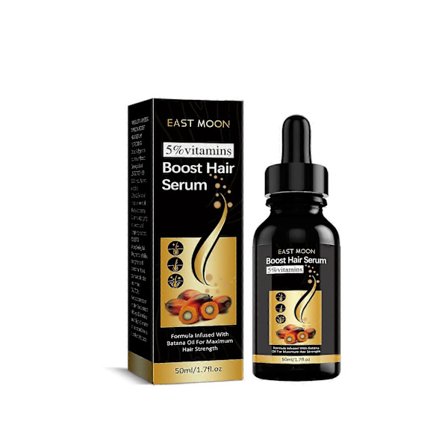 East Moon Hårförtjockande Essens Förebygger Håravfall, Stärker Håret, Stärker Och Förtjockar, Ger Näring Till Hårrötterna Och Är En Hårvårdsessens