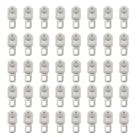 50 kpl raskaita verhokoukkurullia verhokiskoon