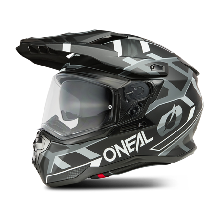 Casco Integral O'Neal D-SRS Negro/Blanco/Gris M