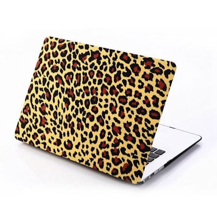 Skal till MacBook Pro 15" - Gul Leopard