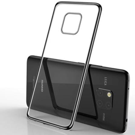 Huawei Mate 20 Pro - Stilfuldt silikonecover (FLOVEME) Svart