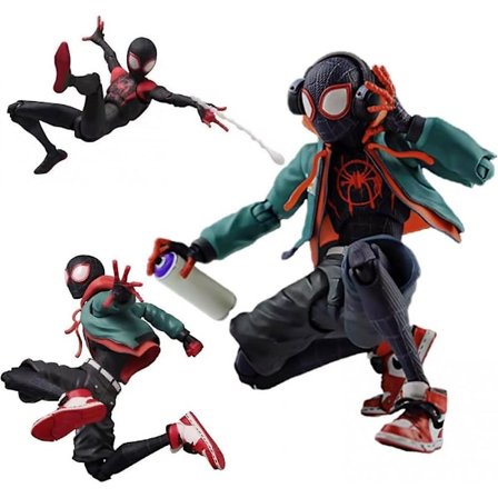 6-tommer Spider-man Actionfigurer, Legends Series Spider-man: Across The Spider-verse, Peter Parker Playsets Legetøj