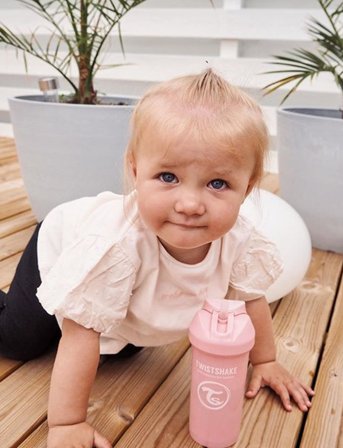 Twistshake Twistshake Straw Cup - Pink - ONE SIZE