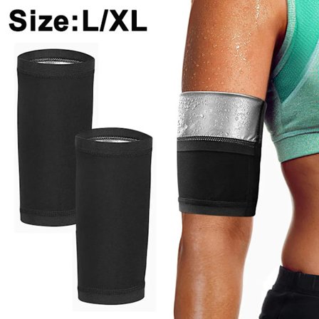 Armbandage, Arm Shaper Former Trimmer Slimming, Justerbar Arm Bälte, Arms Sport Fitness Sleeves, (L/XL)