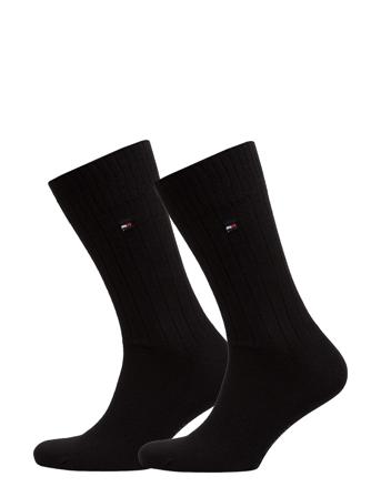 Th Men True America Sock 2P Underwear Socks Regular Socks Svart Tommy Hilfiger