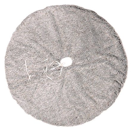 Julepynt Julekuler Juletre Skjørt (hvit 75CM diameter)