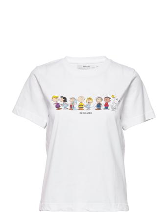 T-Shirt Mysen Peanuts Crew White White DEDICATED