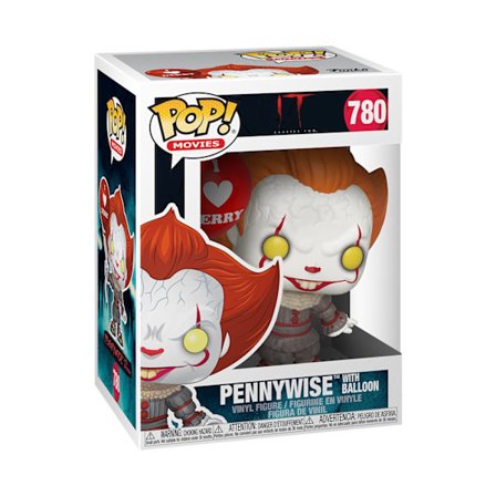 Funko Pop! Vinyylifiguuri: Se Luku 2 - Pennywise W/ Ilmapallo, 9,5 cm
