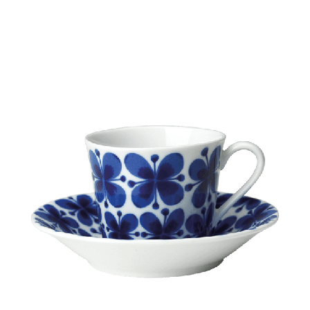 Rörstrand Mon Amie Kaffekopp 14Cl & Fat Set Kök matlagning Blå 14 CL