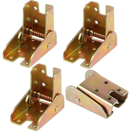 4 stk. foldbare bordben, selvlåsende foldbare hængsler, 90 graders selvlåsende hængsler, foldbare bordhængsler, fødder støtte arbejdsbord foldbare 