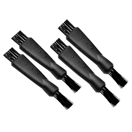 4 stk. dobbeltsidede trimmer- og barbermaskinerensebørster, Clipper Cleaner Brush til