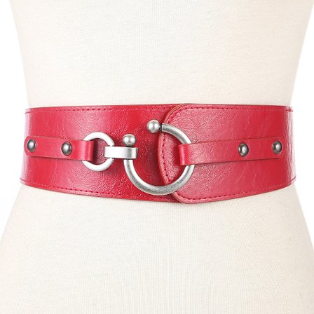 Vintage Justerbar Spænde Elastisk Talje Bælte