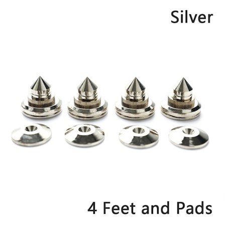 4 Set Högtalarstativ Fotdyna Koppar Högtalarbox Spikes