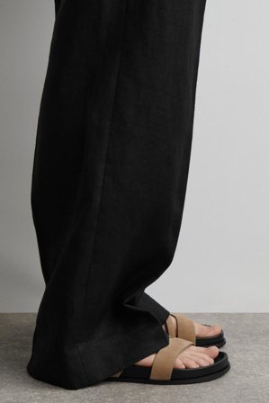 COS Women's Sandali In Pelle Scamosciata in Beige