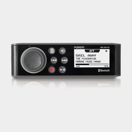 Námořní stereo Fusion MS-RA70N, NMEA 2000, 12 V, 200 W, černá