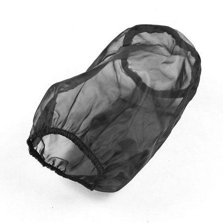 Motorsykkel Vanntett Luftfilter Regn Sokk Støvtett Deksel for Luftfilter Rengjøringssett (1 stk Svart) Svart